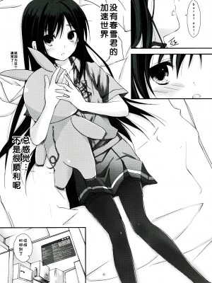 [脸肿汉化组] (サンクリ57) [八木崎銀座 (八神秋一)] 中二病でもネトゲがしたい! (アクセルワールド)_05