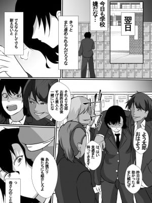 [憑依の刻] 女手一つで僕を育ててくれた母さんがいじめっ子のチャラ男たちに寝取られました_05