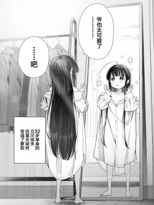 [SAN个人汉化][Asunaro Neat. (ろんな)] TSロリおじさんの冒険 オナニー編 無修正 轟媽去格版_02_