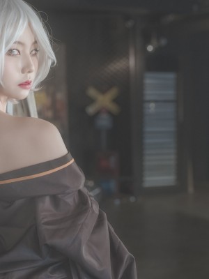 [SAINT Photolife] Yuna (윤아) - Yuna's Cos Vol.04 KDA Akali & Nier Automata 2B_40