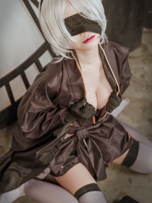 [SAINT Photolife] Yuna (윤아) - Yuna's Cos Vol.04 KDA Akali & Nier Automata 2B_29