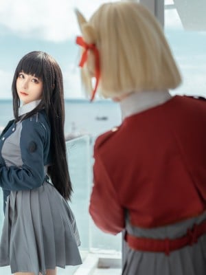 Coser@蠢沫沫 (chunmomo) x 桃良阿宅 - 莉可莉丝_Coser-chunmomo-x--MrCong.com-048