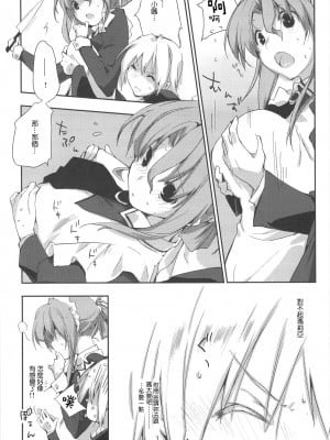 [Genesis漢化] (COMIC1☆3) [モノ×クロ (ここのか)] ひもパンとメイドさんで。 (ハヤテのごとく！)_0010