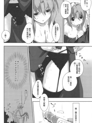 [Genesis漢化] (COMIC1☆3) [モノ×クロ (ここのか)] ひもパンとメイドさんで。 (ハヤテのごとく！)_0015