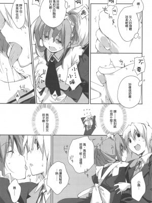 [Genesis漢化] (COMIC1☆3) [モノ×クロ (ここのか)] ひもパンとメイドさんで。 (ハヤテのごとく！)_0011