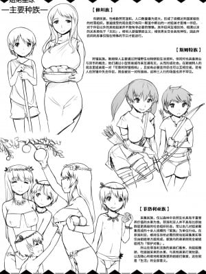 [あぶぶ] おねショタの惑星設定画 ｜ 姐弟星球 1 [中国翻訳]