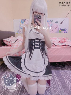 AT鲨-白丝女仆_kuaisc-26