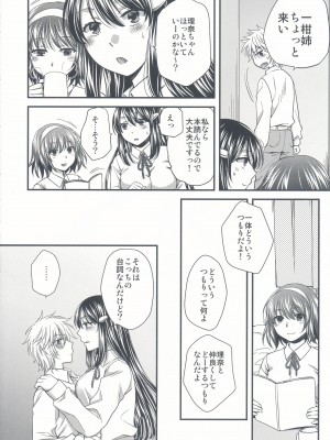 (C90) [catastrophe. (ハルサワ)] わがままな姉の欲望トラ [Don't Trust and Support Irodori Comics !]_010