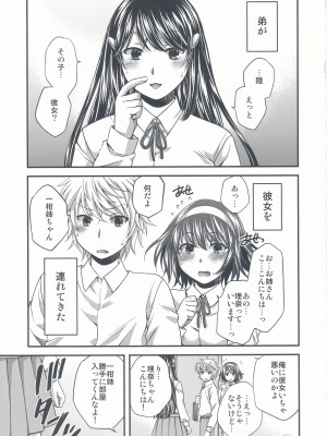 (C90) [catastrophe. (ハルサワ)] わがままな姉の欲望トラ [Don't Trust and Support Irodori Comics !]_007