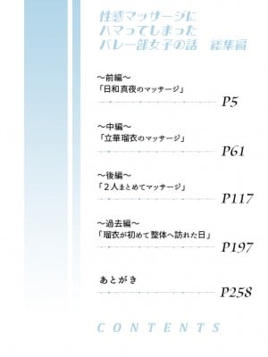 [かみか堂 (銀曜ハル)] 性感マッサージにハマってしまったバレー部女子の話～総集編～ [DL版] [Don't Trust and Support Irodori Comics !]_005