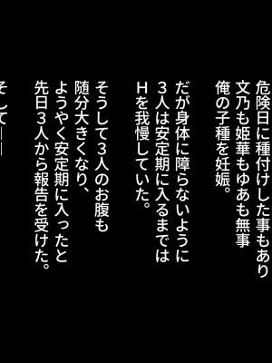 [ラミノネイリス] 俺のことが大好きすぎるJK・J○の妹3人が毎日エロ衣装でお兄ちゃんの赤ちゃんが欲しいと種付けを迫ってくる件_420_312