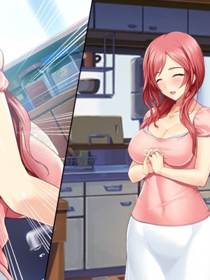 [どろっぷす！] は～とふるママン CGノベル版 ～母乳あふれる義母とメイド服で誘う後輩～ 総集編_515