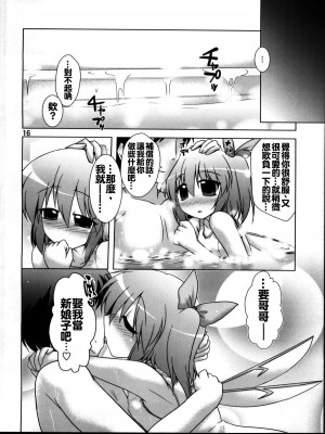 [oo君個人漢化] (例大祭8) [CUNICULUS (ヨシタマ)] 名も無き愛の唄 大妖精・小悪魔編 (東方Project)_15