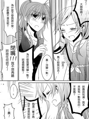 [不專業章魚個人漢化] (COMIC1☆5) [434NotFound (isya)] Flow Beat (スイートプリキュア♪)_09