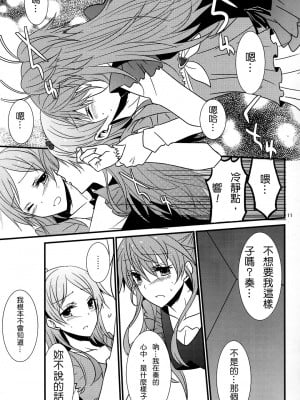 [不專業章魚個人漢化] (COMIC1☆5) [434NotFound (isya)] Flow Beat (スイートプリキュア♪)_12