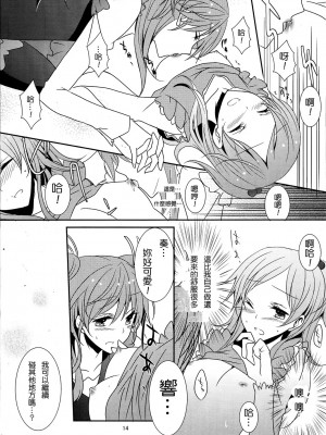 [不專業章魚個人漢化] (COMIC1☆5) [434NotFound (isya)] Flow Beat (スイートプリキュア♪)_15