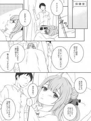 (C94) [sakuraPINK (桜イチカ)] 放課後保健室でお兄ちゃんと (アズールレーン)_03