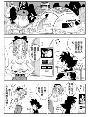 [山本同人] 其之一お風呂でセックス (ドラゴンボール) [無修大濕] [無修正]_02