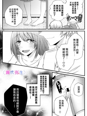 [はとペア (鳩梨はと)] 僕がとっても嫉妬深いの思い知ってくださいね～元●な年下ヤンデレ男子は結婚するためなら残忍にもなれます～ [雾吹弥生汉化组]_49_49_