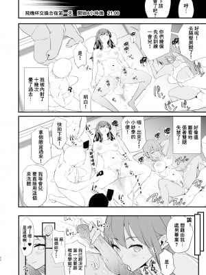 [闇に蠢く (どくろさん)] わたしたちのオナホ交換合宿・一日目と二日目! + おまけペーパー [臭鼬娘漢化組] [無修正]_23