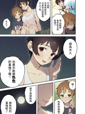 [おもちなべ]  田舎の親戚とHをする話 夏海編  中文翻譯_09