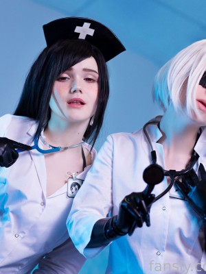 Neyrodesu - Tifa & 2B Dark Nurses_03_Neyrodesu_Tifa_2B_Dark_Nurses_3