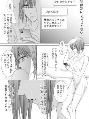 [かみしまあきら] ノンケ女、レズビアン人妻にNTRます。_08