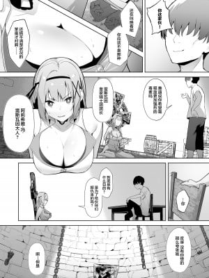 [聖華快楽書店 (エルトリア、夜空さくら、nikujaga、ガイロウ)] 堕落体質 ―女の子をダメにするおじさんに捕まってしまう姫騎士物語― [白杨汉化组]_07