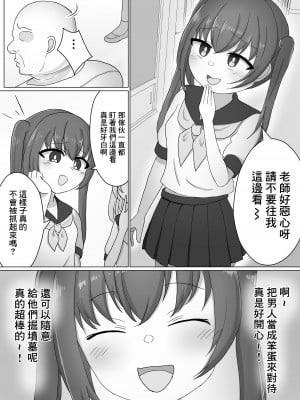 [送り火時計 (くい)] 女の子って男に支配されるための生き物だったんだ [中国翻訳]_02