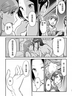 [スノードロップス (おさとう)] ほんとのカノジョ(3P百合えっちアンソロジー) [中国翻訳]_09