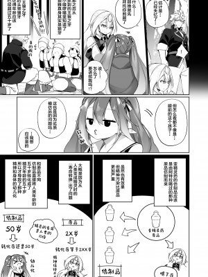 (同人誌) [すらいむのかんむり (かんむり)] メスガキエルフになった頭領2 エルフ化の薬 part3 (オリジナル) [DL版] [中国翻訳]_08