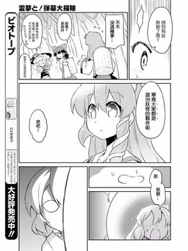 (東方外來韋編)[ととねみぎ]霊夢と！弾幕大掃除(東方Project)[喵玉汉化]_11