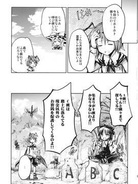 (C87) [ふすま喫茶 (水中花火)] リグル・ナイトバグの主人公就任! (東方Project)_OEiCgoOlAC_025