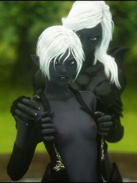 Vaesark CGS#020 - Zeerith and Triss_A preview CGS 020 _ Dark Skin 03