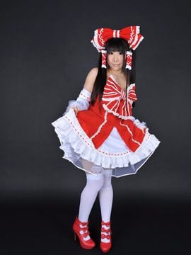 Petit charm fleur 04　REIMU　itigomusume ver ［コスプレ］_008