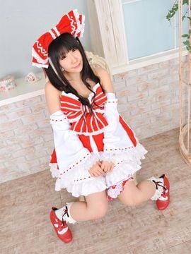 Petit charm fleur 04　REIMU　itigomusume ver ［コスプレ］_163