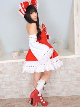 Petit charm fleur 04　REIMU　itigomusume ver ［コスプレ］_118