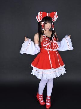 Petit charm fleur 04　REIMU　itigomusume ver ［コスプレ］_002