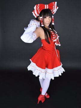 Petit charm fleur 04　REIMU　itigomusume ver ［コスプレ］_016