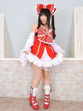 Petit charm fleur 04　REIMU　itigomusume ver ［コスプレ］_110