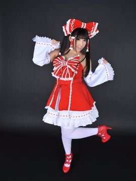 Petit charm fleur 04　REIMU　itigomusume ver ［コスプレ］_007