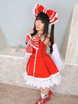 Petit charm fleur 04　REIMU　itigomusume ver ［コスプレ］_116