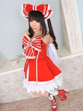 Petit charm fleur 04　REIMU　itigomusume ver ［コスプレ］_115