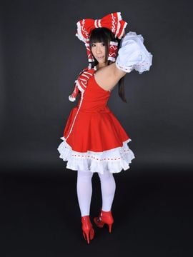 Petit charm fleur 04　REIMU　itigomusume ver ［コスプレ］_013