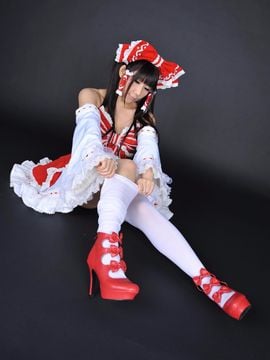 Petit charm fleur 04　REIMU　itigomusume ver ［コスプレ］_077