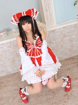 Petit charm fleur 04　REIMU　itigomusume ver ［コスプレ］_162