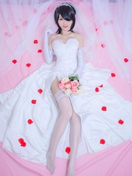 (妙妙-) 约会大作战时崎狂三 婚纱ver. 士道君，和我结婚吧！_015