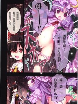 (C80)[りとる☆はむれっと×にゃんふぇっと(ら～☆きぃ)]鬼畜王レイム-東方紅魔郷攻略本-紅魔館編-(東方Project)[中国翻訳]_06