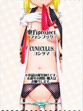 (C88) [CUNICULUS (ヨシタマ)] ルナドルライブ (東方Project)[oo君の個人漢化]_03