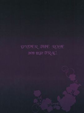 (C81) [FRAC (もとみやみつき)] UNDER THE ROSE (東方Project)[公主假日汉化]_029